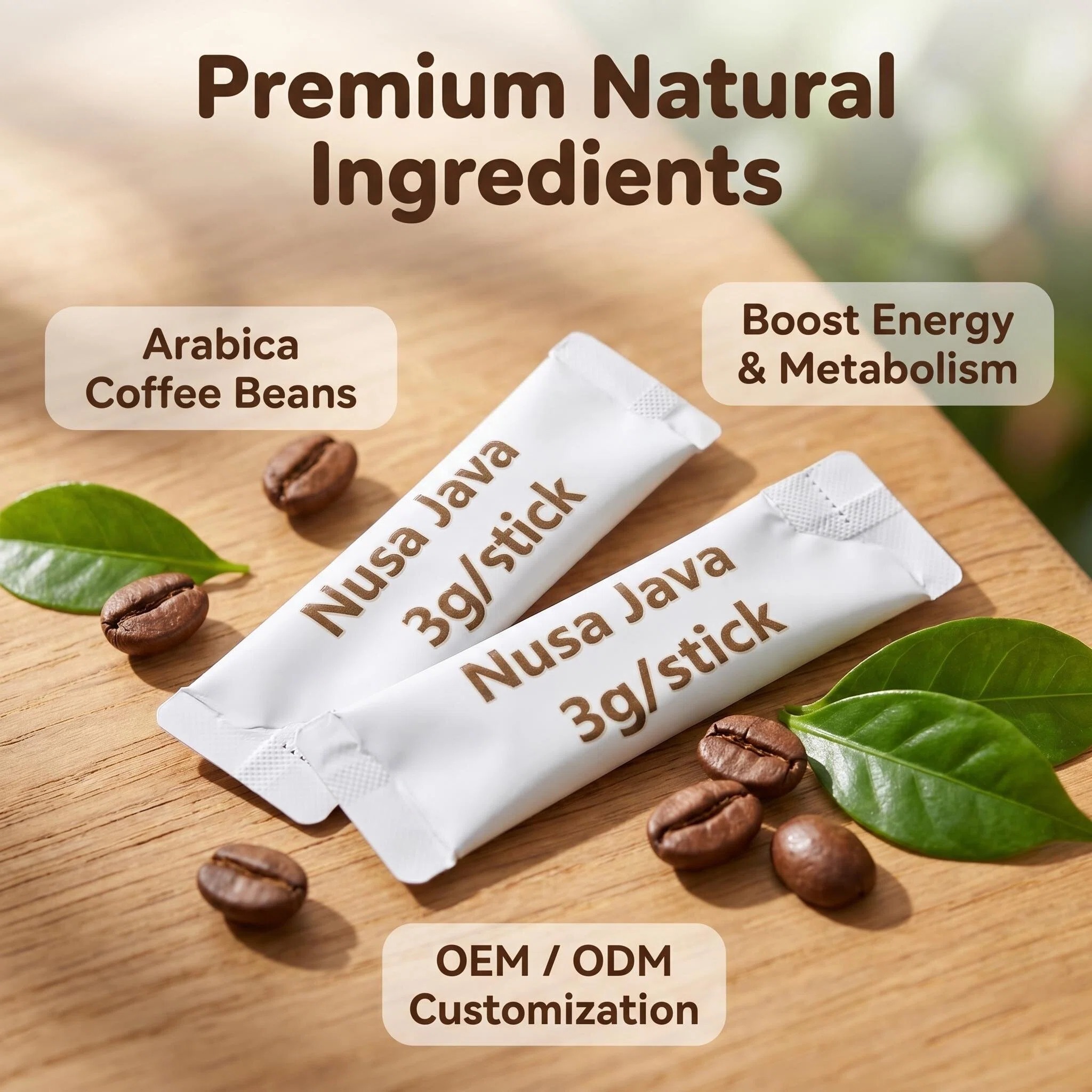 Instant Weight Loss / Slimming Coffee with Potent Herbal Extracts with Mini Customization